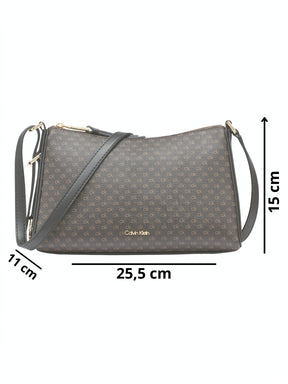 Bolsa Calvin klein Crossbody Monograma Feminina