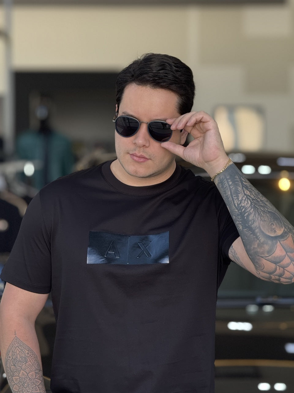 Camiseta Armani Exchange Regular Masculino