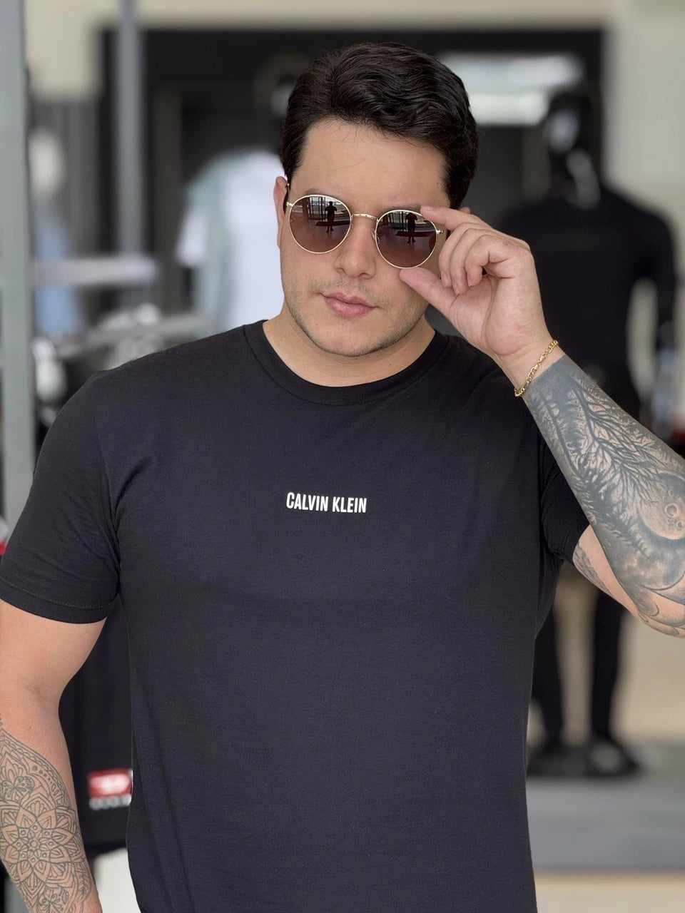 Camiseta Calvin Klein Intense Texture Masculino